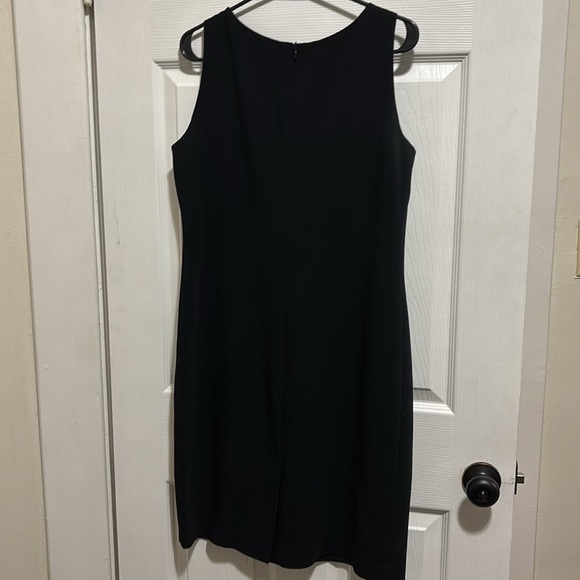 Louben Black dress (knee‎ length) women’s size 10 EUC - Picture 3 of 5